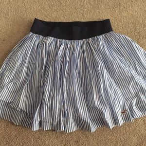 Hollister striped skirt